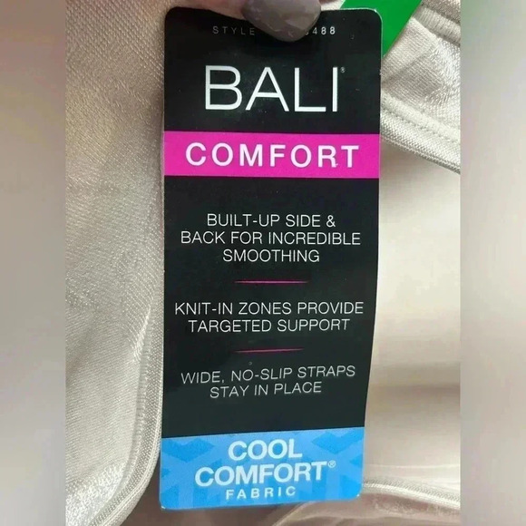 Bali Comfort Revolution No Wire Smoothing Bra Size Large NWT - Picture 5 of 7